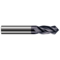 Harvey Tool Drill/End Mill - Helical Tip - 4 Flute, 0.2500" (1/4), Included Angle: 100 Degrees 826216-C6